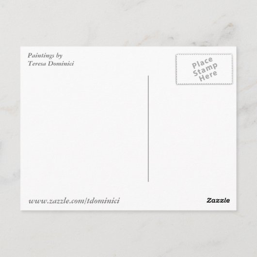 カンパニア，イタリア – はがき (裏面)