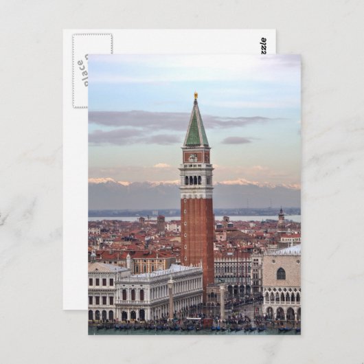 カンパニールディサンマルコヴェネツィアイタリア ポストカード (正面/裏面)