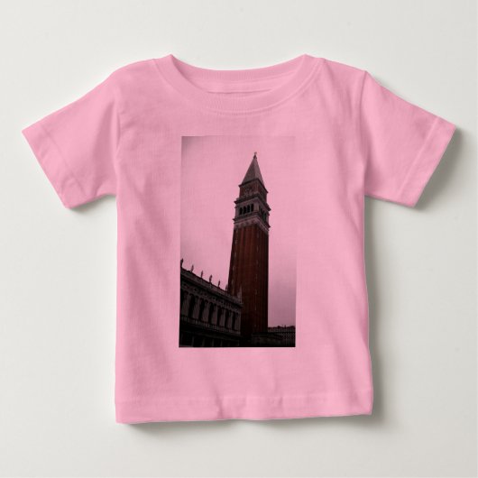 カンパニールピアッツァサンマルコ ベビーTシャツ (正面)