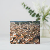 カンパニーレの上からのフィレンツェの景色 - イタリア ポストカード (スタンド正面)