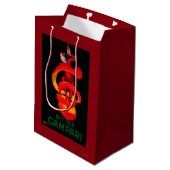 カンパリの苦いヴィンテージPosterEurope ミディアムペーパーバッグ (裏面アングル)