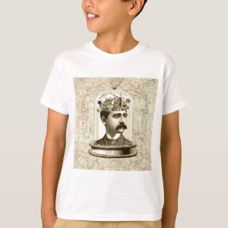 カンパンクの時計仕掛けの脳の頭を瓶の中に Tシャツ