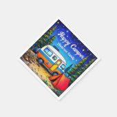 カンパーカンパーバンブルーグリーンウォーター色 スタンダードカクテルナプキン (角)