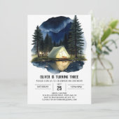 カンパーズフォレストクエスト誕生日招待状 招待状 (スタンド正面)