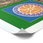 カンパーダウン/テキスタイルウィークのポスター ポスター (角)