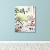 カンパーニュパーティション1988 キャンバスプリント (インサイチュ (ウッドフロア))