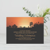 カンパーバンキャンピング結婚式招待状 招待状 (スタンド正面)