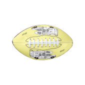 カンパーバン漫画イラストレーション アメリカンフットボール (正面)