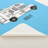 カンパーバン漫画イラストレーション シェルパブランケット (3/4)