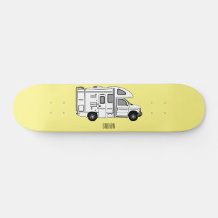 カンパーバン漫画イラストレーション スケートボード