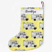 カンパーバン漫画イラストレーション スモールクリスマスストッキング (裏面)