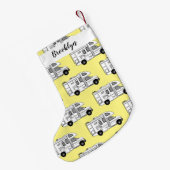 カンパーバン漫画イラストレーション スモールクリスマスストッキング (裏面 (吊り時))