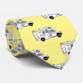 カンパーバン漫画イラストレーション ネクタイ (ロール)