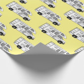 カンパーバン漫画イラストレーション ラッピングペーパー (角)