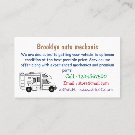 カンパーバン漫画イラストレーション 名刺 (正面)