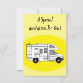 カンパーバン漫画イラストレーション 招待状 (裏面)