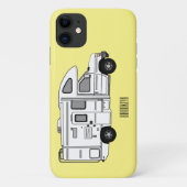 カンパーバン漫画イラストレーション Case-Mate iPhoneケース (裏面)