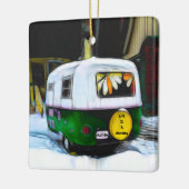 カンパーヒッパイライフはジャーニージャストゴーレトロ セラミックオーナメント (左)