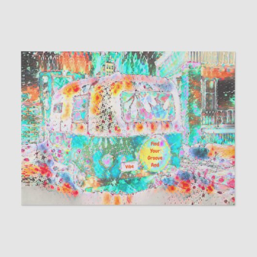 カンパーレトロヒッパイグリーングルーブとヴィーベアーポップ・アートのト 薄葉紙 (正面)