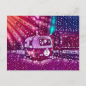 カンパーレトロヒッピー得ユー感動的 ポストカード (正面)