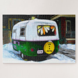 カンパーレトロヒッピー生活は旅だけ行く ジグソーパズル