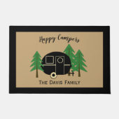 カンパーヴァンタンとブラック ドアマット (正面)