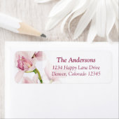 カンビジウムオーキッド結婚差出人住所ラベル ラベル (インサイチュ)