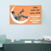 カンピーフランケンシュタインママハローウィンパーティ 横断幕 (トレードショー)