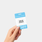 カンファレンスラニヤードバッジ カスタム スタッフ ID  バッジ (手持ち)