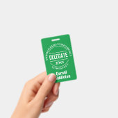 カンファレンス代表者バッジ バッジ (手持ち)