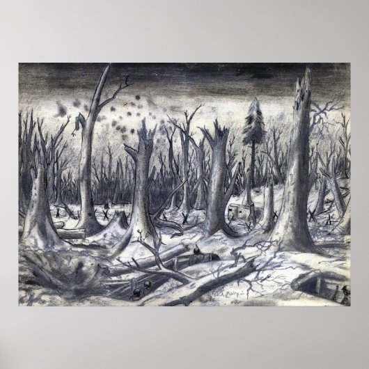 カンフォルツ・ウッズのトレンチ ポスター (正面)