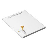 カンフキリン漫画イラストレーション ノートパッド (アングル)