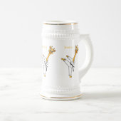 カンフキリン漫画イラストレーション ビールジョッキ (正面右)