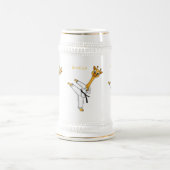 カンフキリン漫画イラストレーション ビールジョッキ (中央)