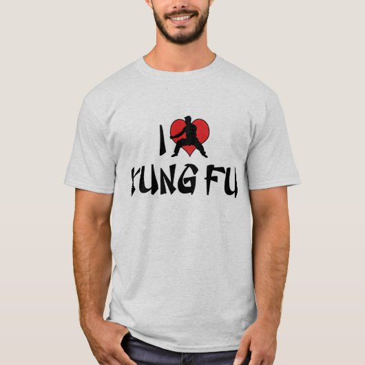 カンフーが好きな人のためのTシャツ Tシャツ (正面)