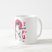 カンフーキャット コーヒーマグカップ (正面右)