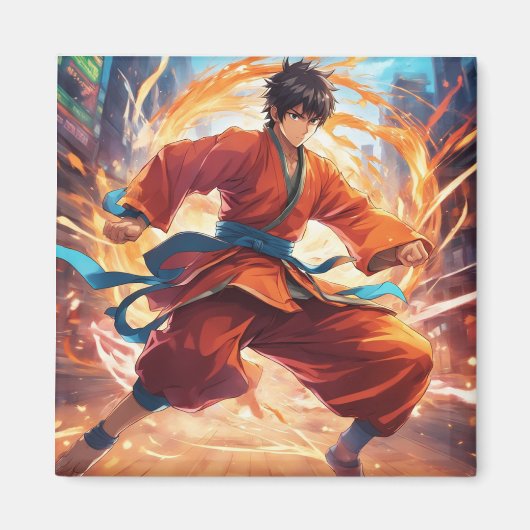 カンフーファイター2 マグネット (正面)