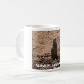 "カンフープレーリードッグ"コーヒーマグ コーヒーマグカップ (正面左)