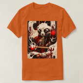 カンフー師 Tシャツ (デザイン正面)