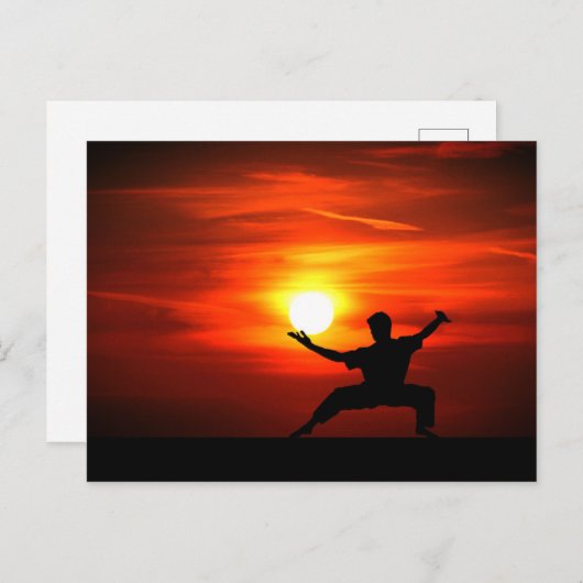 カンフー戦え! シーズンポストカード (正面/裏面)