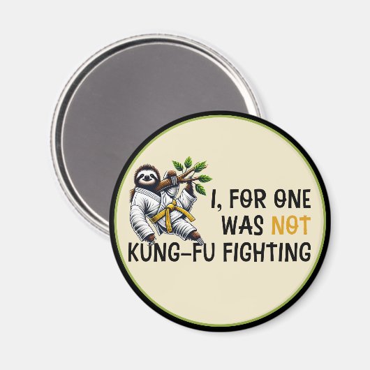 カンフー戦わない マグネット (正面/裏面)
