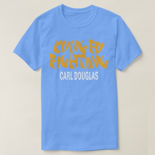 カンフー戦カール・ダグラス Tシャツ (デザイン正面)