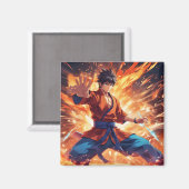 カンフー戦闘機1 マグネット (正面/裏面)