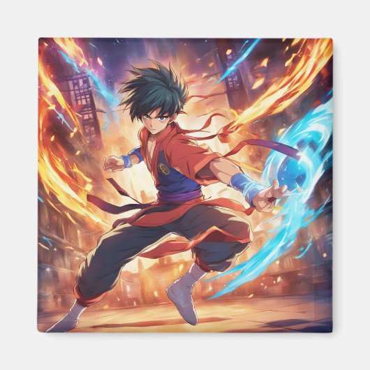 カンフー戦闘機3 マグネット (正面)