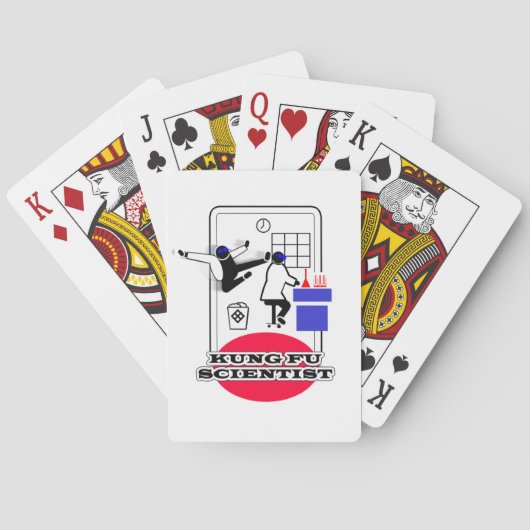 カンフー科学者 トランプ (裏面)