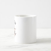 カンフー親指 おもしろい足の親指ダジャレ コーヒーマグカップ (中央)