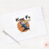 カンフー スクエアシール (封筒)