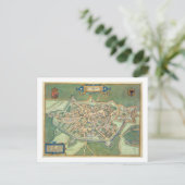 カンブライの地図，「シビタスオルビス・テララム」より ポストカード (スタンド正面)