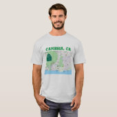 カンブリアの地図Tシャツ Tシャツ (正面フル)