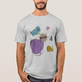 カンブリアの爆発のTシャツ Tシャツ (正面)